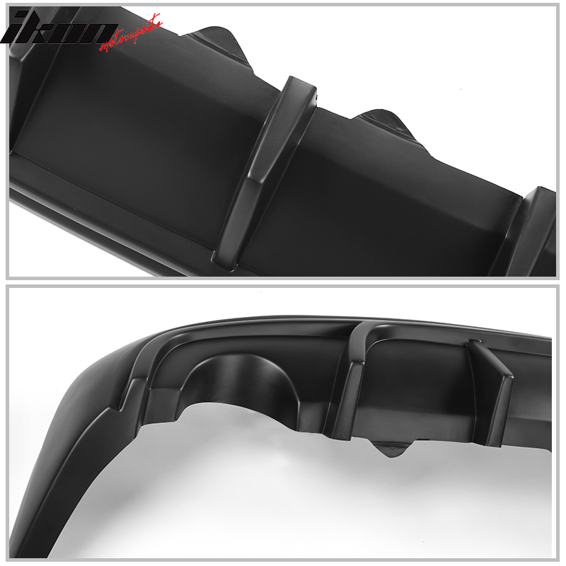 Fits 14-16 Lexus IS250 IS350 IS200t Rear Bumper Lip Diffuser Shark PP Unpainted