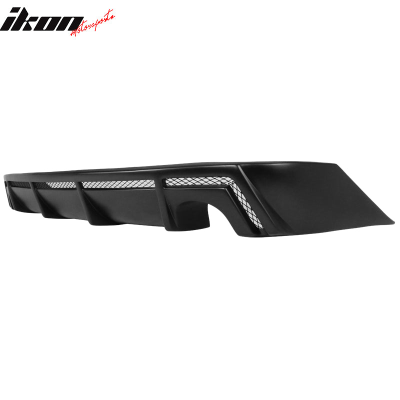 Fits 14-16 Lexus IS F Sport Rear Bumper Lip Diffuser Unpainted PP