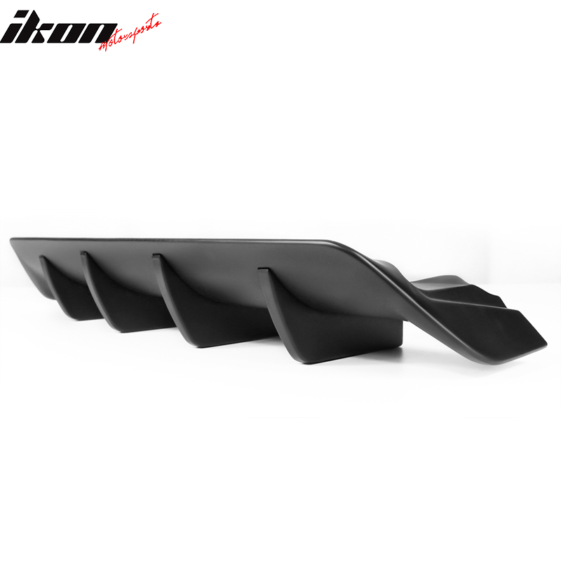 Fits 17-20 Lexus IS F Sport Type A Rear Bumper Lip Diffuser Spoiler Matte Black