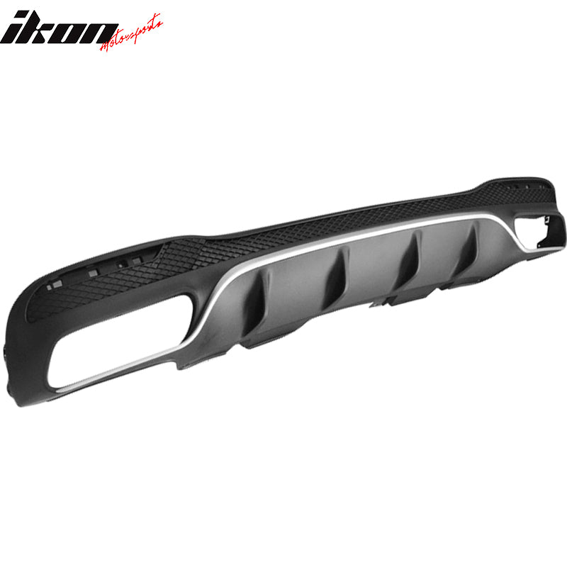 Fits 16-18 Benz GLE-Class Rear Diffuser Kit Unpainted PP