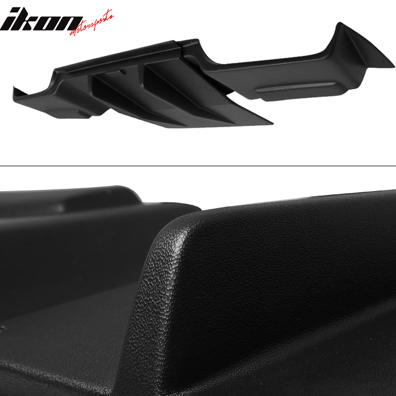 Fits 11-14 Subaru Impreza WRX STi Rear Bumper Lower Air Flow Diffuser Splitter