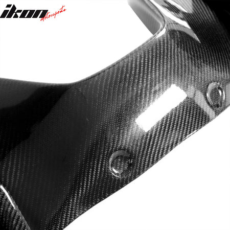 Fits 20-24 Toyota GR Supra AG Style Rear Bumper Diffuser Gloss Carbon Fiber CF