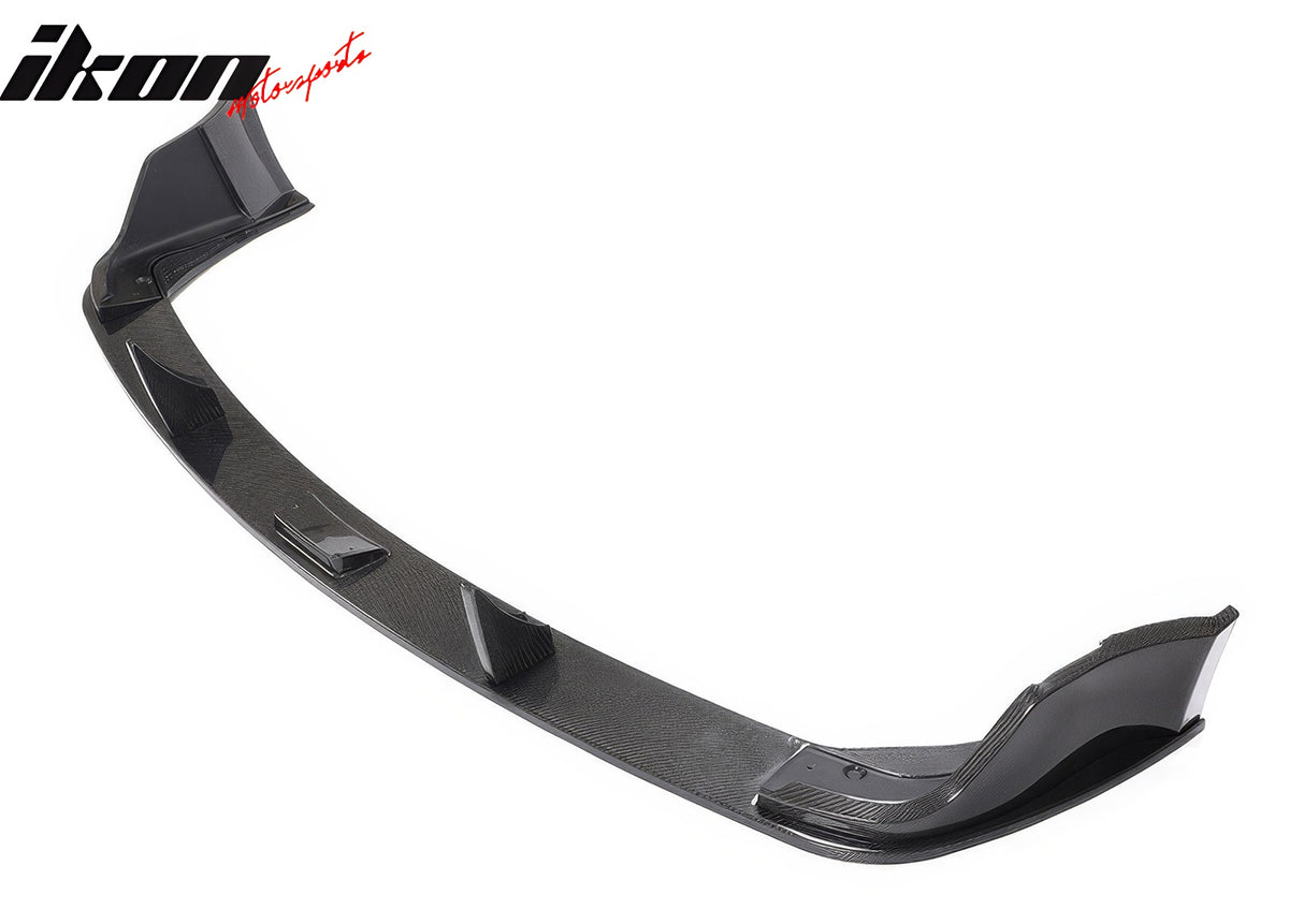 Fits 20-24 Toyota GR Supra MZ Speed Style Rear Bumper Lip Gloss Carbon Fiber CF