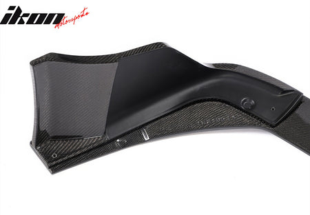 Fits 20-24 Toyota GR Supra MZ Speed Style Rear Bumper Lip Gloss Carbon Fiber CF