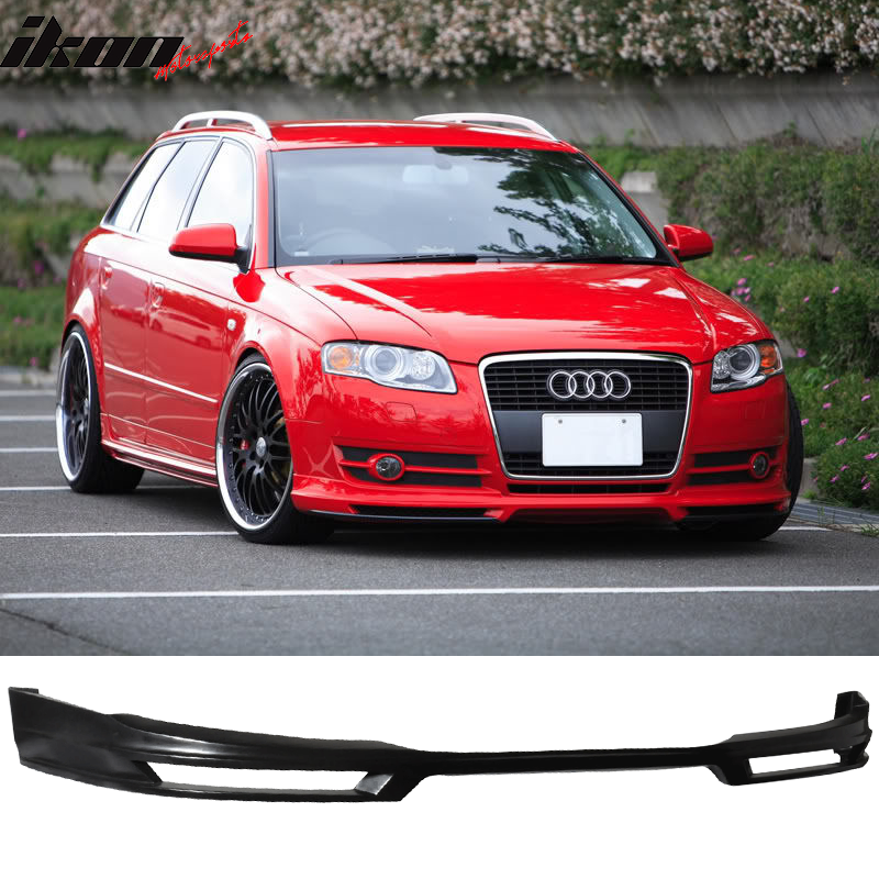 2006-2008 Audi A4 B7(Except S-Line model) Type A Front Bumper Lip PU