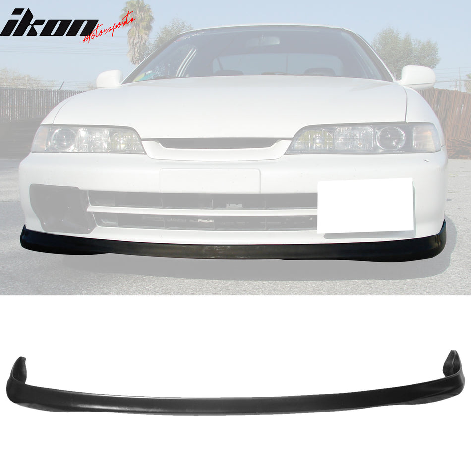 1994-1997 Acura Integra Unpainted Black Front Lip Spoiler Splitter PU