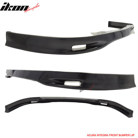 Fits 98-01 Acura Integra Front Bumper Lip Spoiler Splitter PU