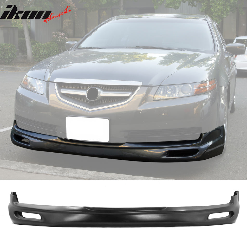 2004-2006 Acura TL Sedan JDM Style Unpainted Front Lip Splitter PU