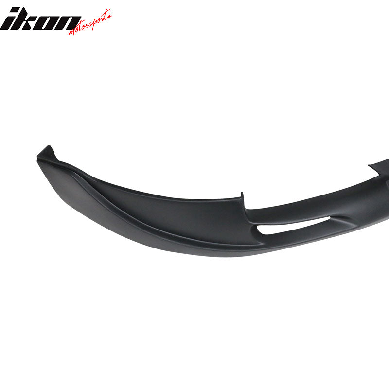 Fits 04-05 Acura TSX Mugen Style Front Bumper Lip Spoiler Unpainted Black PU