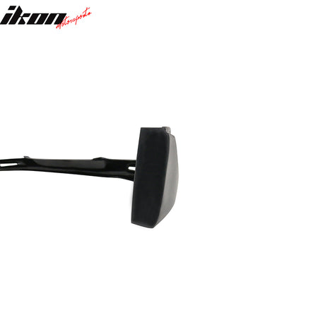 Fits 04-05 Acura TSX Mugen Style Front Bumper Lip Spoiler Unpainted Black PU