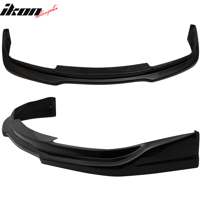 Fits 04-05 Acura TSX P1 Front Bumper Lip Painted #B92P Nighthawk Black Pearl