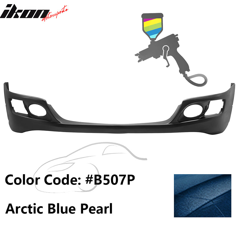 2006-2008 Acura TSX OE Style Painted #B507P Blue Front Bumper Lip PU