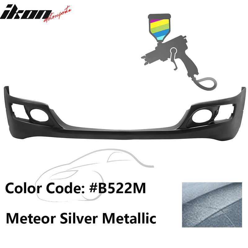 2006-2008 Acura TSX OE Style Painted #B522M Silver Front Bumper Lip PU