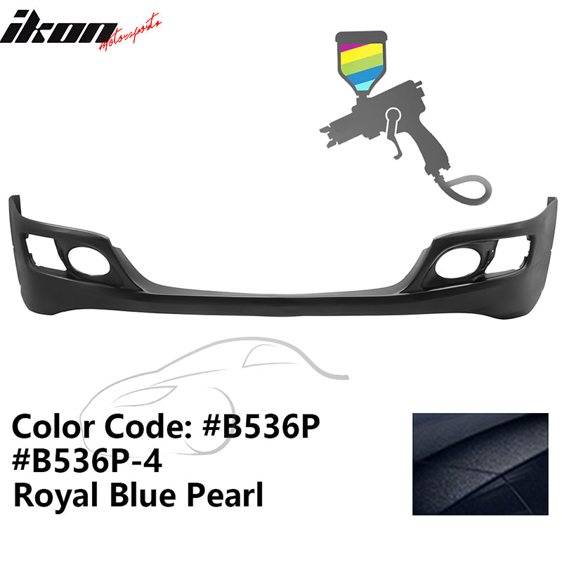 2006-2008 Acura TSX OE Style Painted #B536P Blue Front Bumper Lip PU