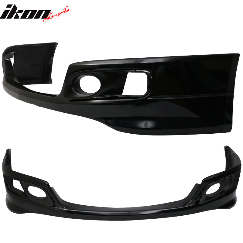 Fits 06-08 Acura TSX OE Front Bumper Lip Painted Nighthawk Black Pearl # B92P