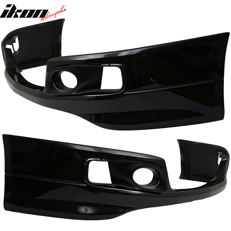 Fits 06-08 Acura TSX OE Front Bumper Lip Painted Nighthawk Black Pearl # B92P