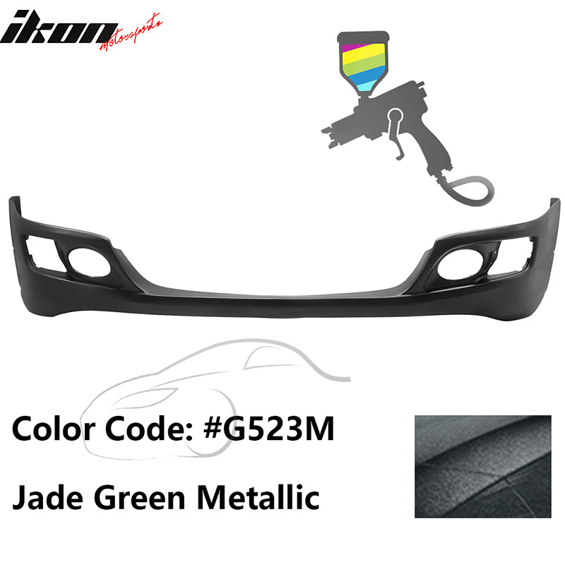 2006-2008 Acura TSX OE Style Painted #G523M Green Front Bumper Lip PU