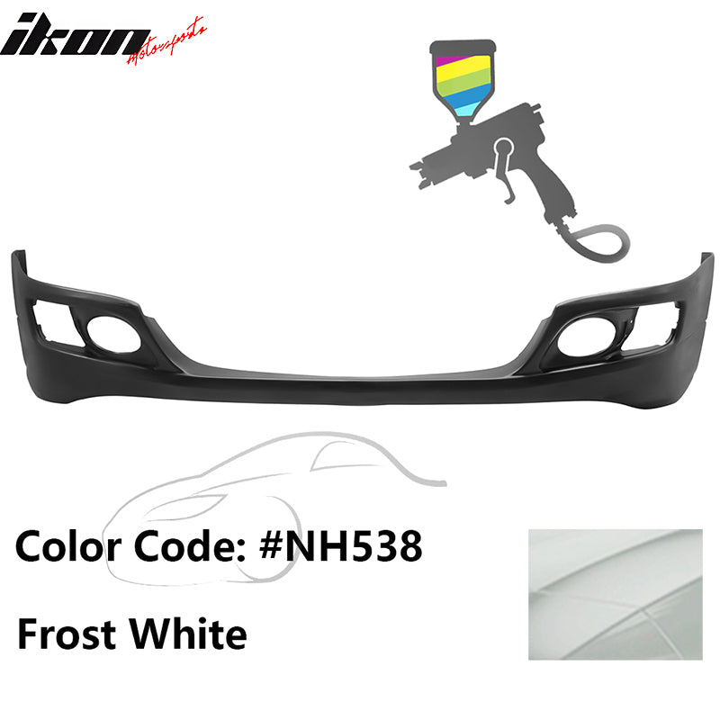 2006-2008 Acura TSX OE Style Painted #NH538 White Front Bumper Lip PU