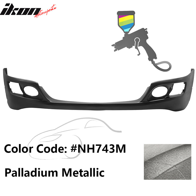 2006-2008 Acura TSX OE Style Painted #NH743M Gray Front Bumper Lip PU