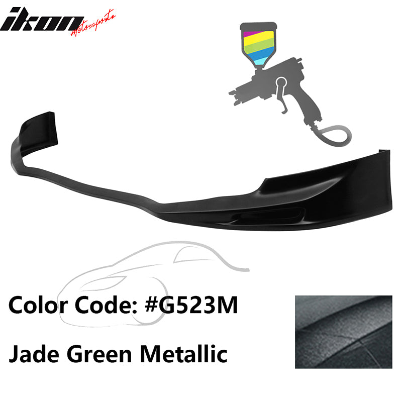 2011-2014 Acura TSX Painted #G523M Green Front Bumper Lip Spoiler PU