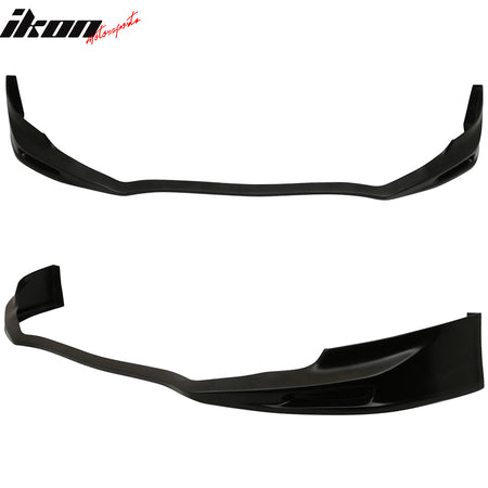 Fits 11-14 Acura TSX Unpainted Black Front Lower Bumper Lip Spoiler Bodykit PU