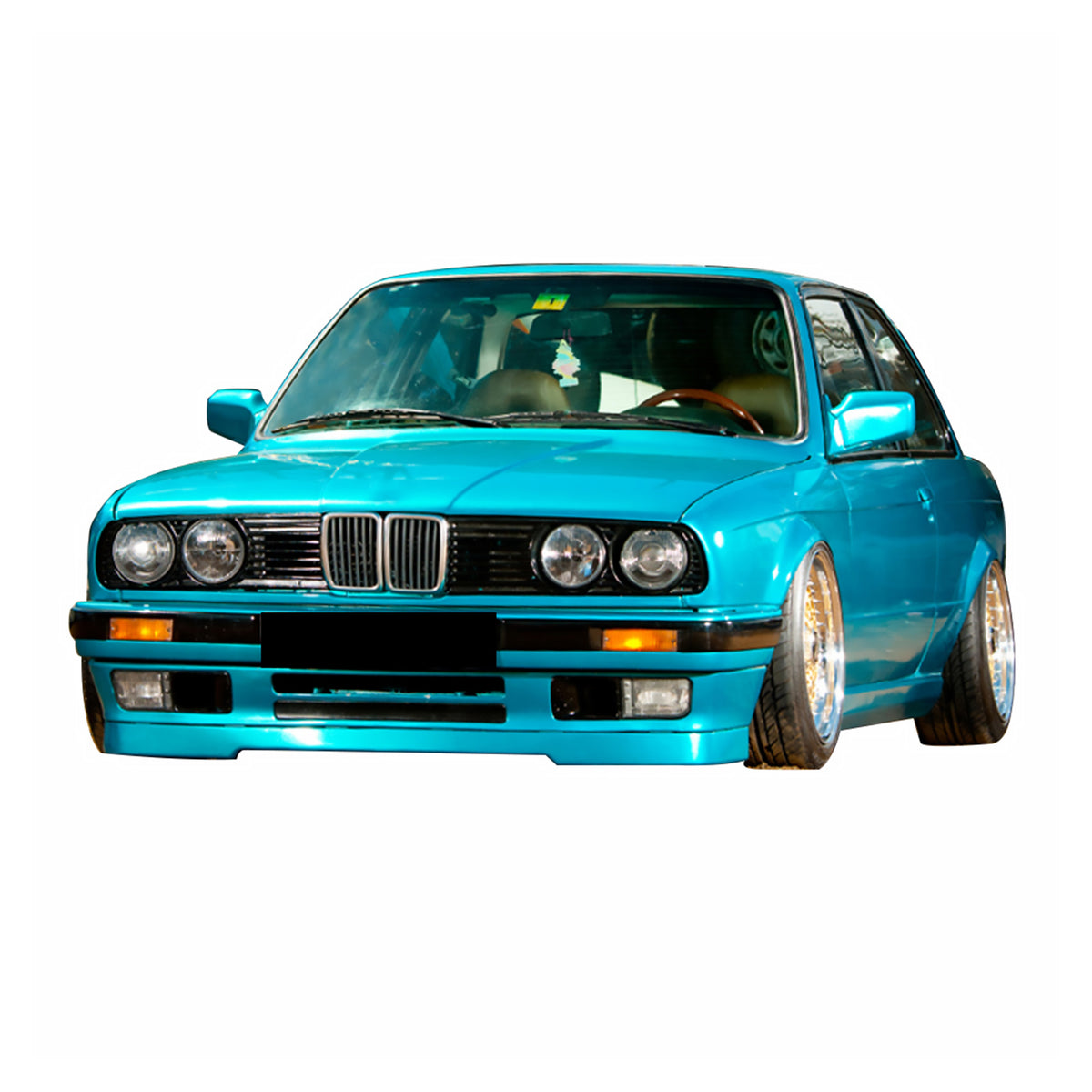 Fit 88-92 BMW E30 OE M-Tech Front Bumper Lip Spoiler PP