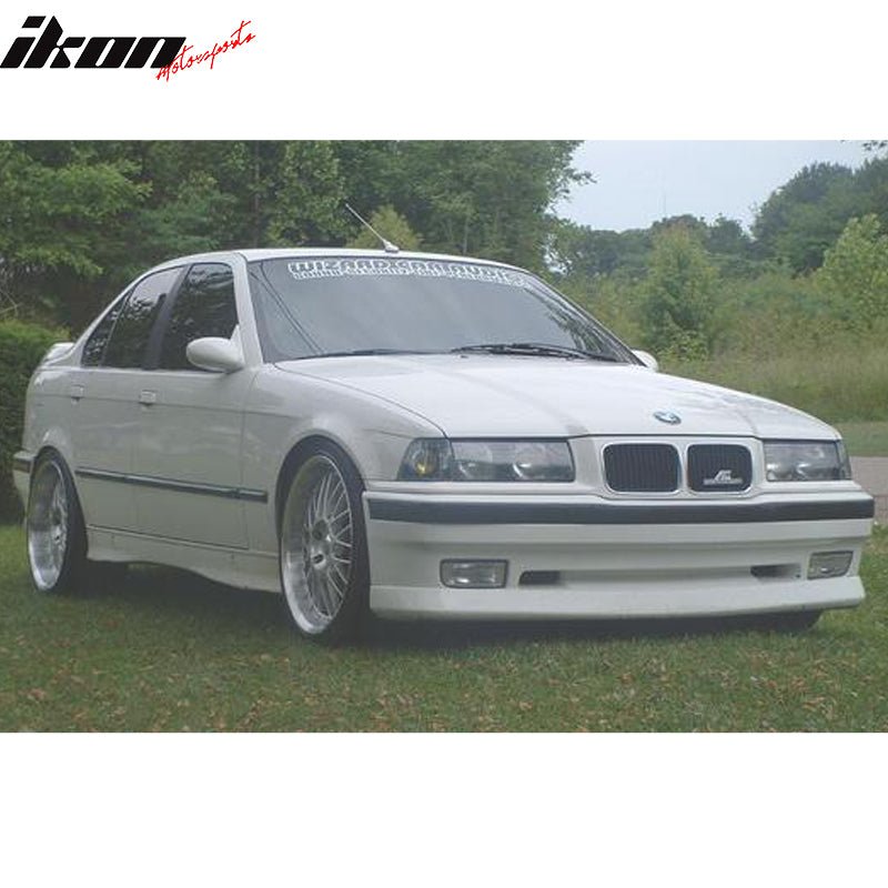 Fits 92-98 BMW E36 3 Series AC Type II Style Front Bumper Lip Spoiler Valance PU