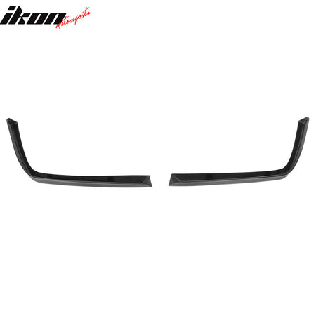 Fits 94-99 BMW E36 M3 Front Bumper Lip PU Unpainted Chin Spoiler Splitters Pair