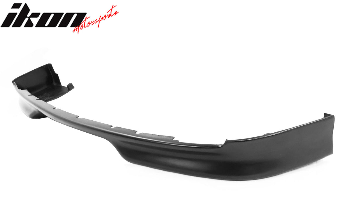 Fits 97-00 BMW E39 5-Series M Style Front Bumper Lip Spoiler Unpainted Black PU