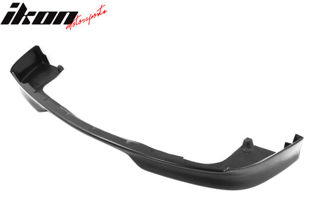 Fits 97-00 BMW E39 5-Series M Style Front Bumper Lip Spoiler Unpainted Black PU