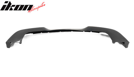 Fits 97-00 BMW E39 5-Series M Style Front Bumper Lip Spoiler Unpainted Black PU