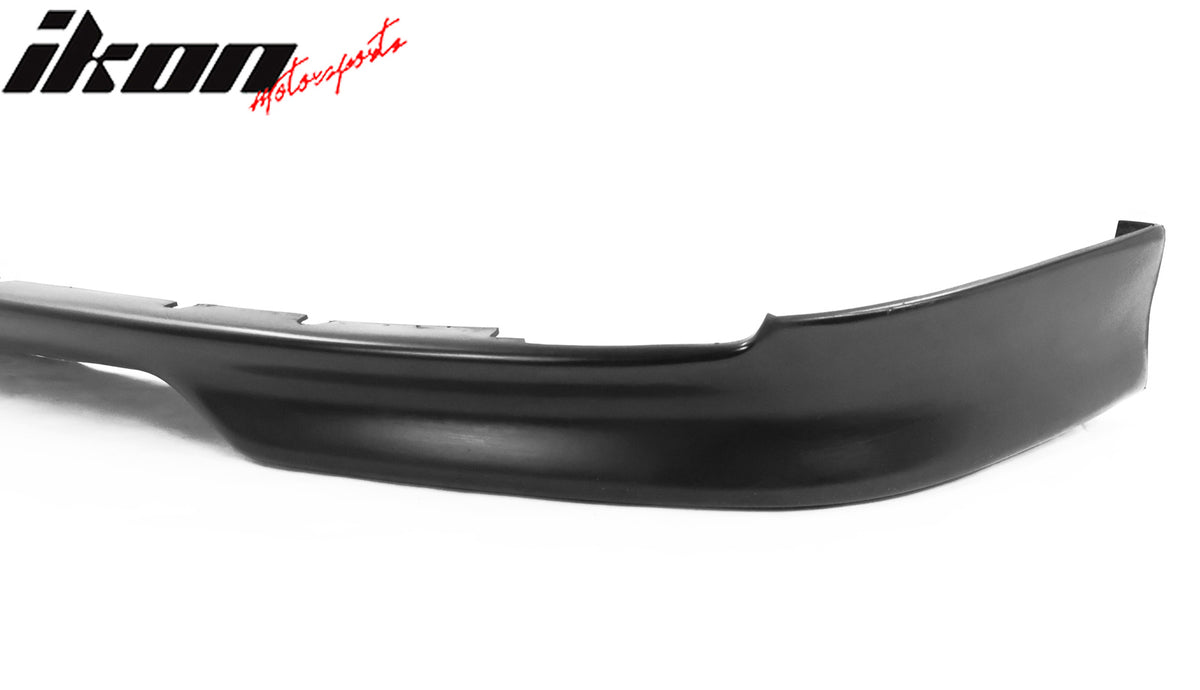 Fits 97-00 BMW E39 5-Series M Style Front Bumper Lip Spoiler Unpainted Black PU