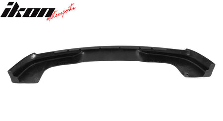 Fits 97-00 BMW E39 5-Series M Style Front Bumper Lip Spoiler Unpainted Black PU