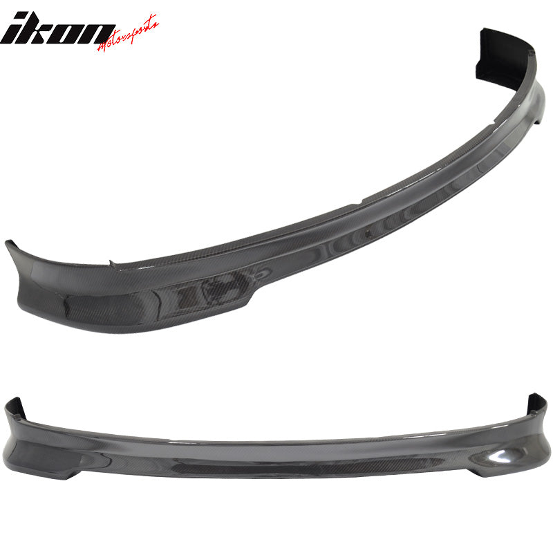 Fits 04-08 BMW E60 E61 5 Series Pre LCI C Style Front Bumper Lip - CF/MCF