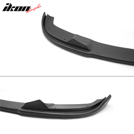 Fits 04-10 BMW E60 5 Series H Style Front Bumper Lip Spoiler PU Unpainted 1PC