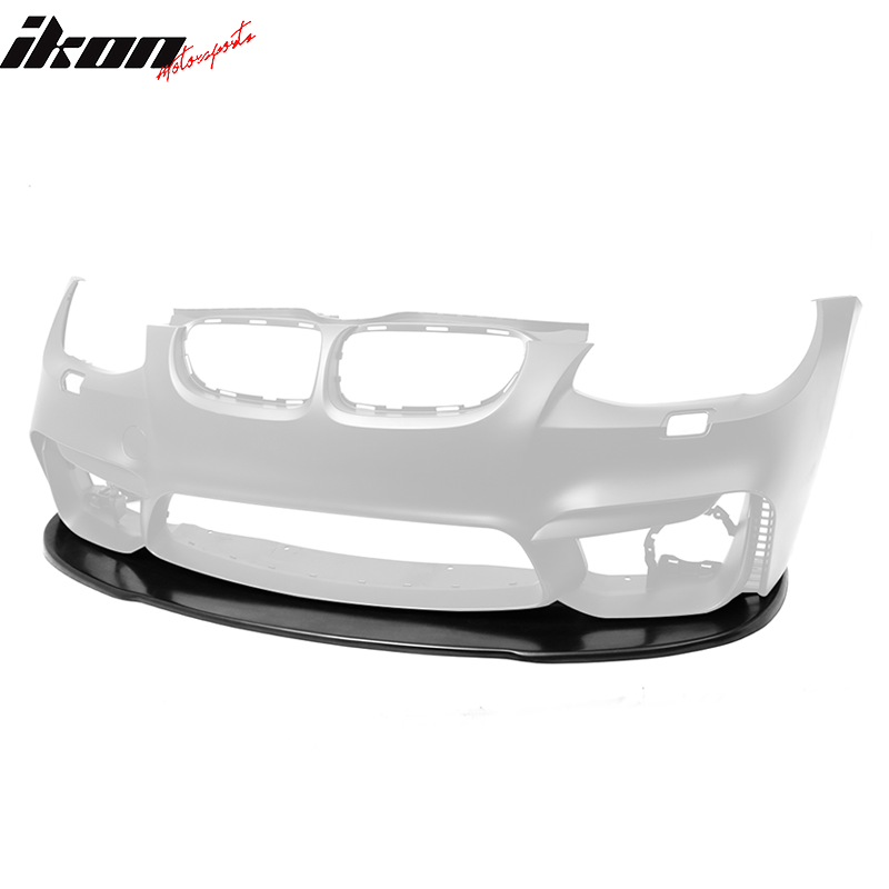 Fits 11-13 BMW E92 LCI Models With M4 Bumper V2 Style Front Bumper Lip - PU