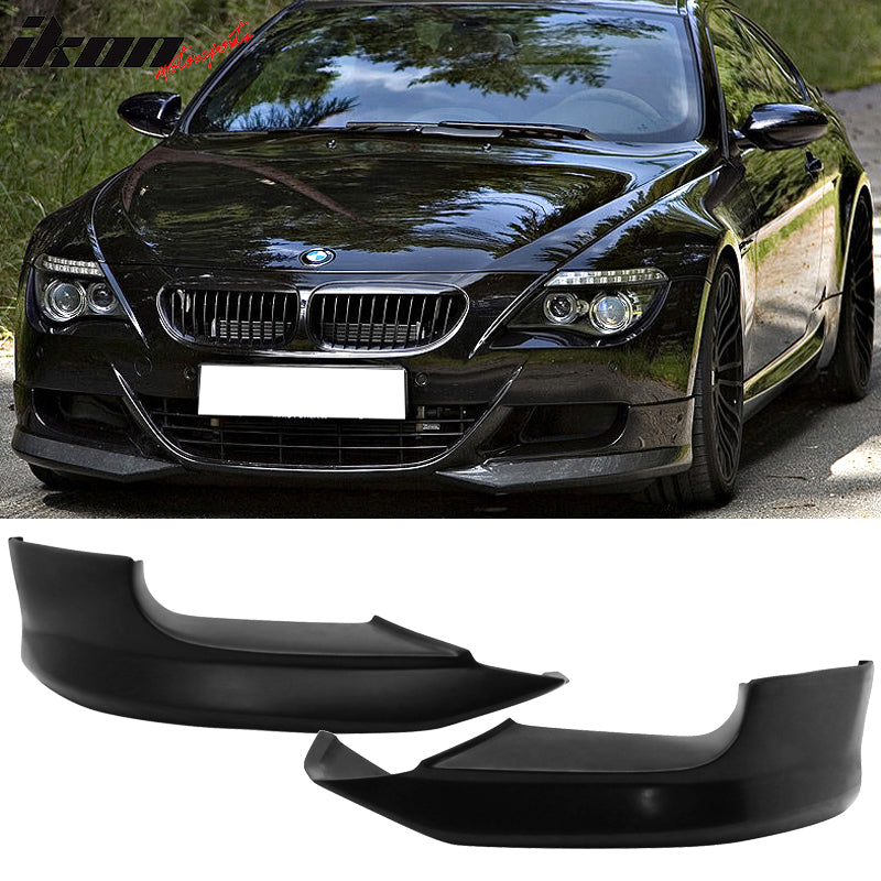 2006-2011 BMW E63 E64 M6 Only A Style Unpainted Front Lip SplitterPU