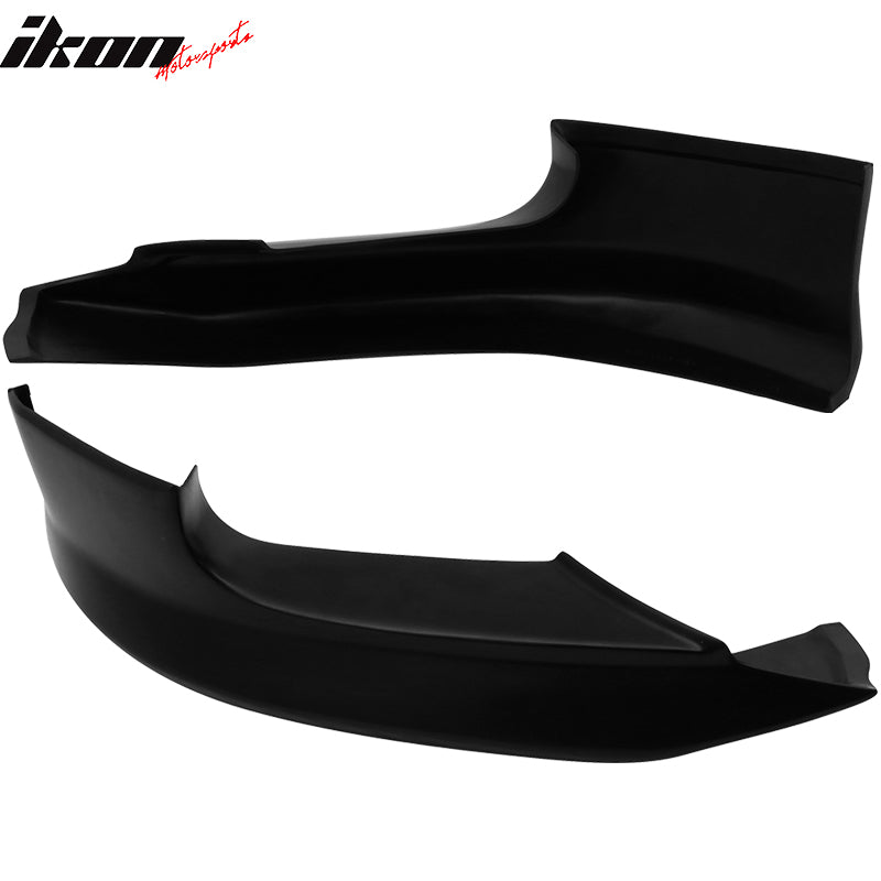 Fits 06-11 BMW E63 E64 M6 A Style Front Bumper Lip Splitter 2PC- PU