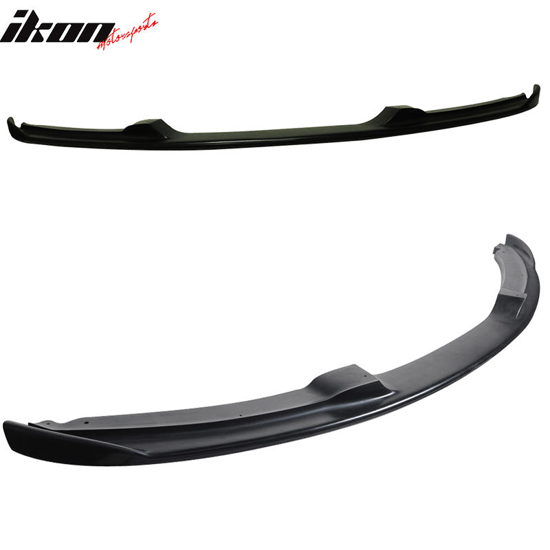 Fits 07-11 BMW E82 1 Series 128i H Style Unpainted Front Bumper Lip Spoiler PU