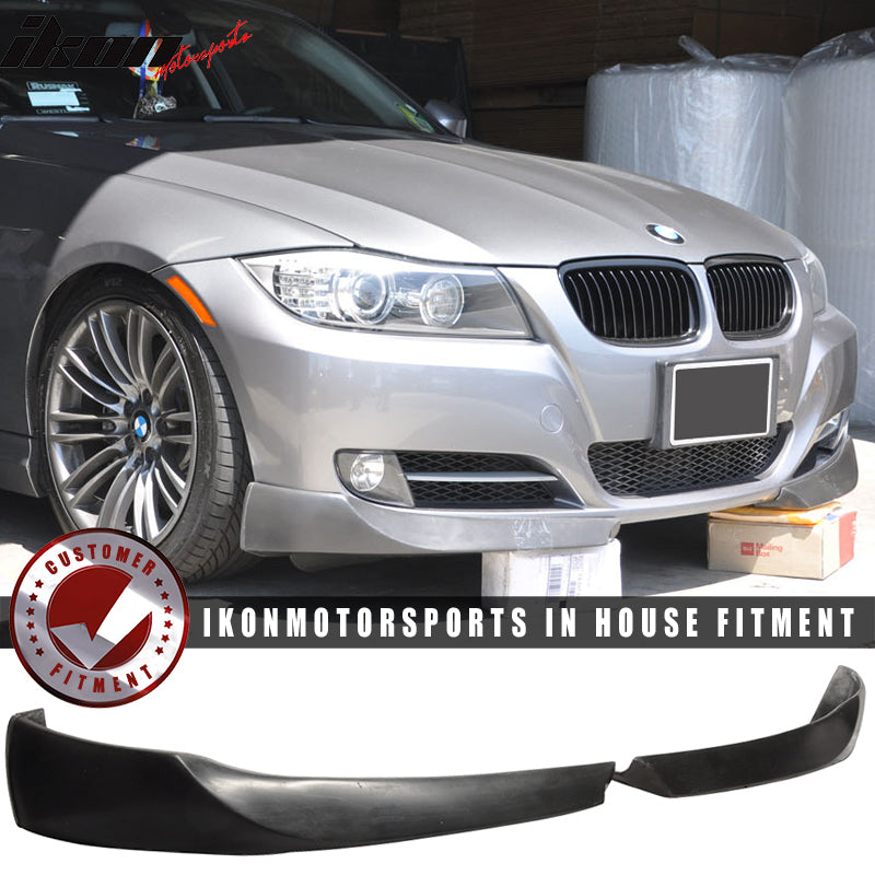 2009-2012 BMW E90 3 Series 4Dr Type 1 Unpainted Front Lip SplitterPU