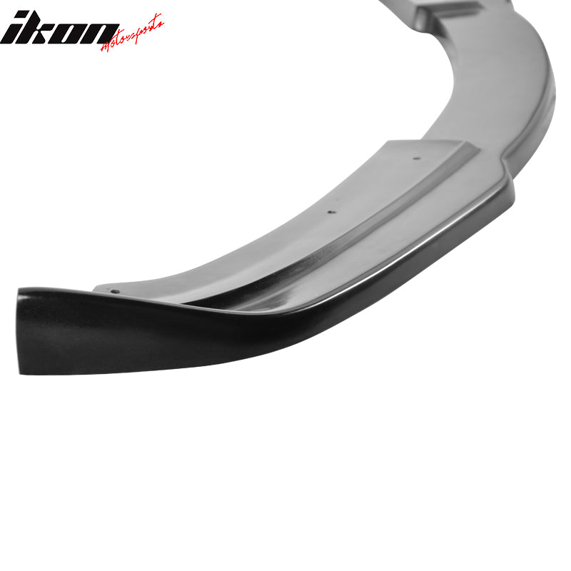 Fits 09-12 BMW E90 LCI 3 Series H Style Front Bumper Lip Spoiler Unpainted PU