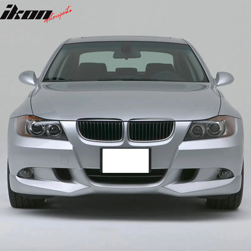 Fits 05-08 BMW E90 3-Series AC Style Style Front Bumper Lip