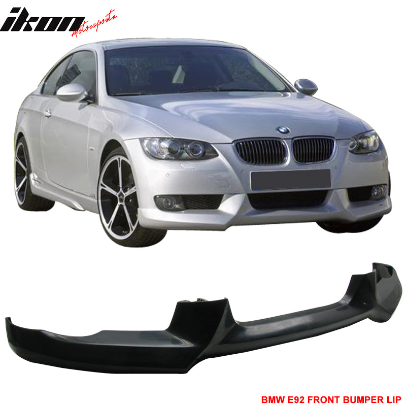 2007-2010 BMW E92 E93 3 Series Coupe Pre LCI Front Bumper Lip PU