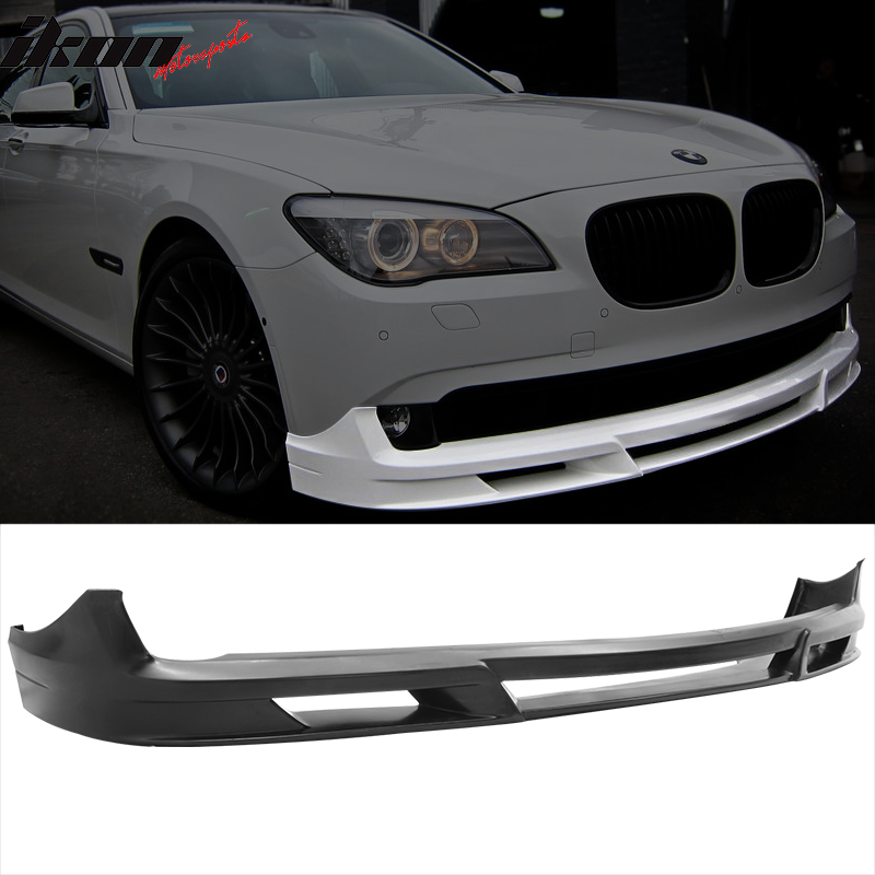 2009-2012 BMW 7 Series 740i 750i  760Li B7 Style PU Front Bumper Lip