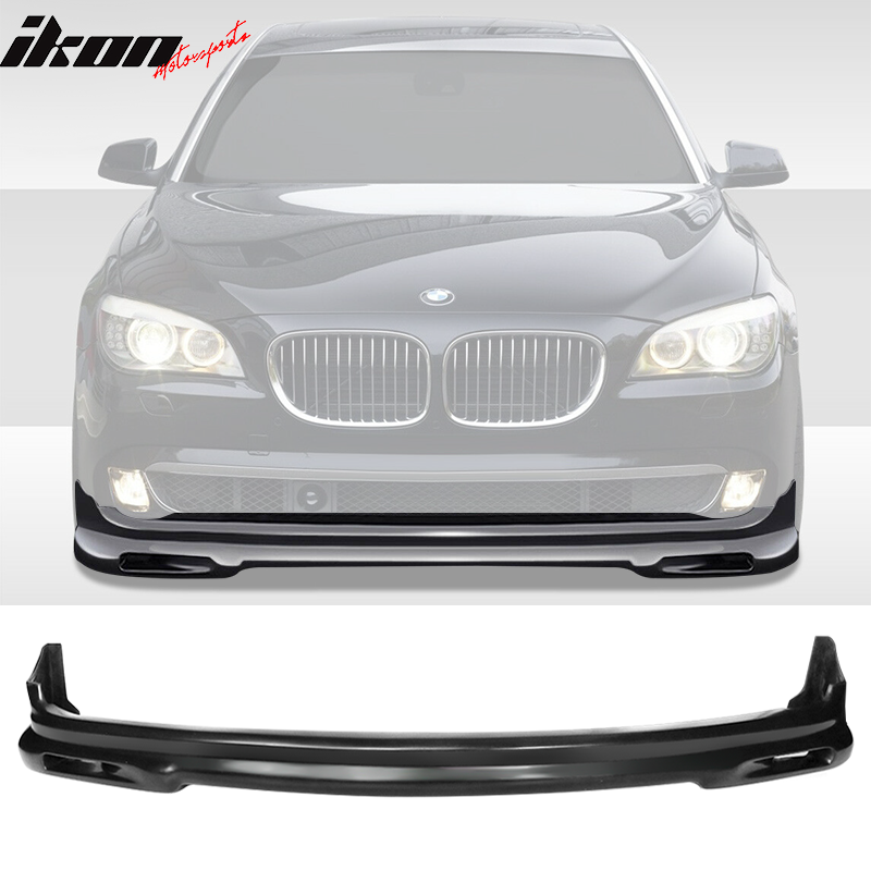 2009-2012 BMW F01 7-Series HM Style Unpainted Front Lip SplitterPU