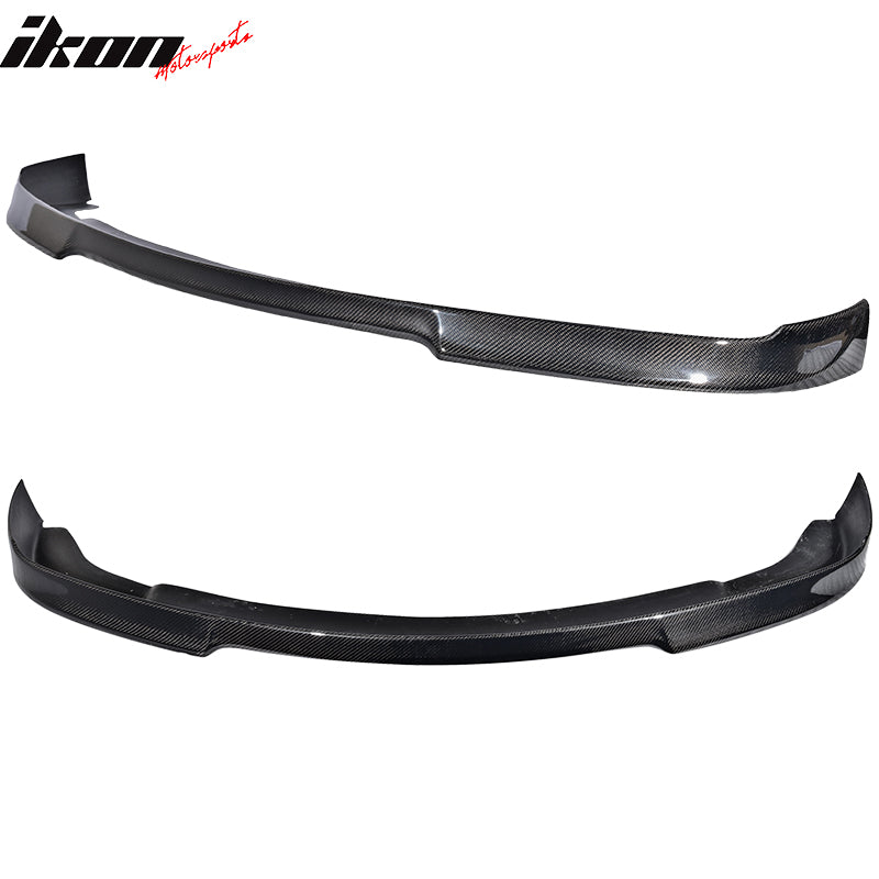 Fit 09-12 BMW F01 7-Series Sedan VRS Style Front Bumper Lip Spoiler Carbon Fiber