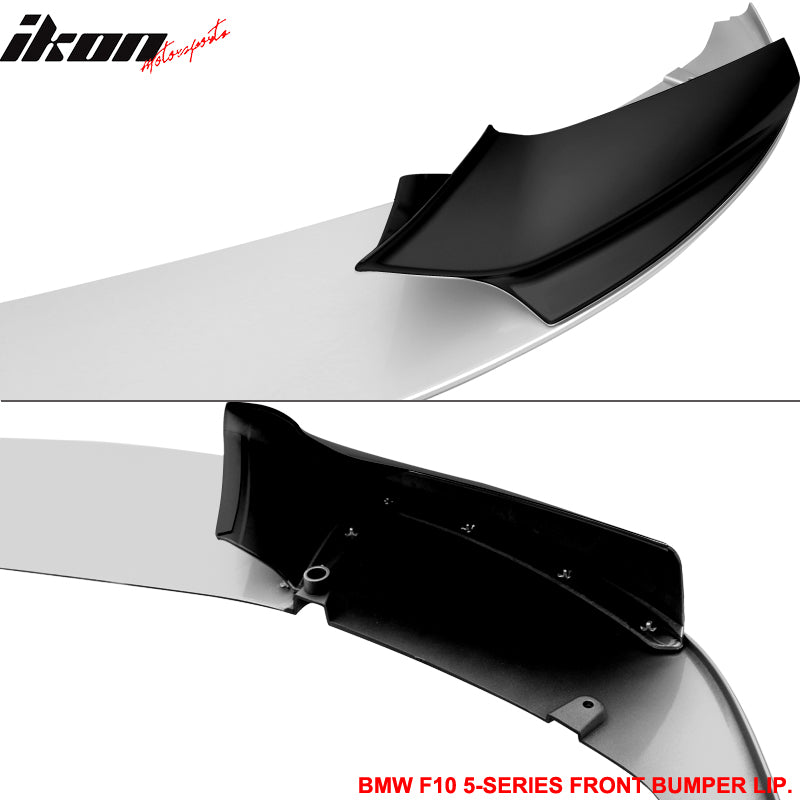 Clearance Sale For 11-16 BMW F10 Performance Front Bumper Lip White 300 Two Tone