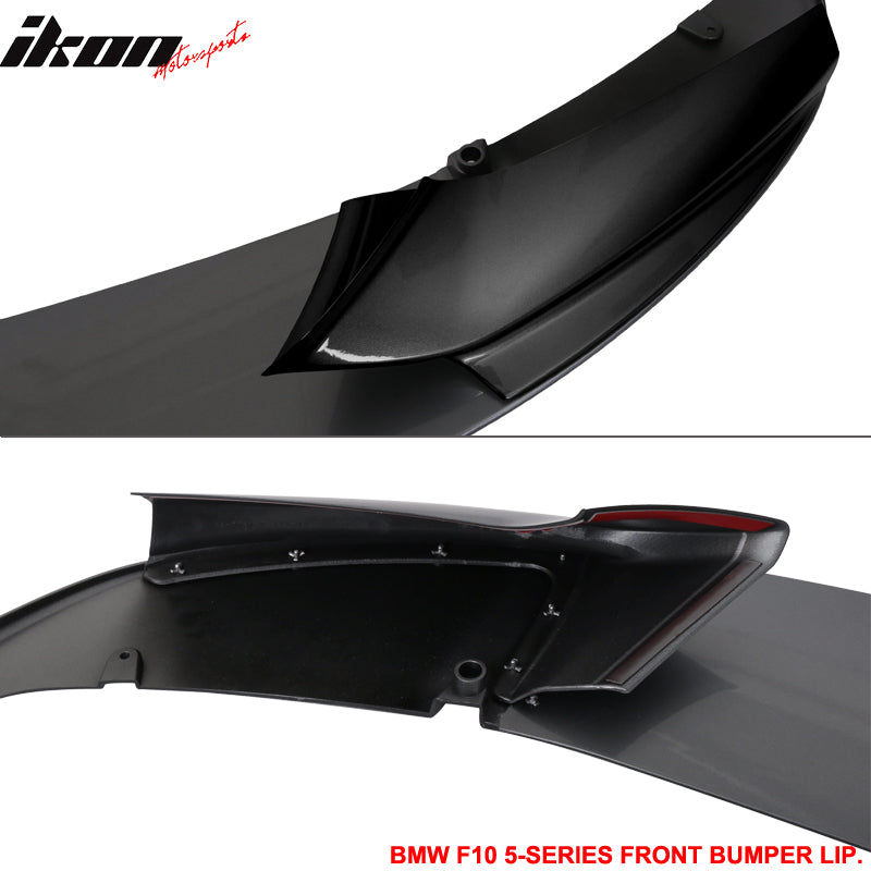 Clearance Sale Fits 11-16 BMW F10 P Style Front Bumper Lip Painted Two Tone #A52