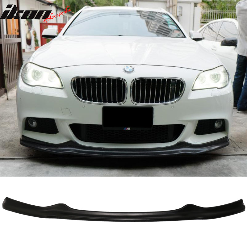 Fits 11-16 BMW F10 5 Series MT Msport AK Type Front Lip