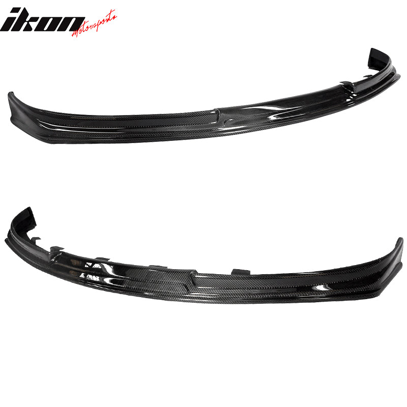 Fits 12-13 BMW F30 3 Series M-Tech JC Style Front Bumper Lip Matte Carbon Fiber